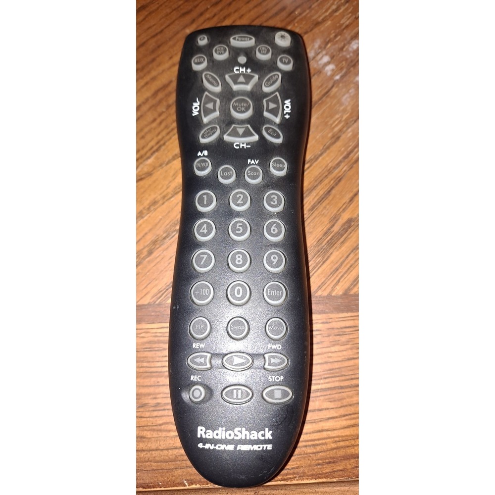 4-in-1 Light Up Remote Radio Shack 15-2118‎